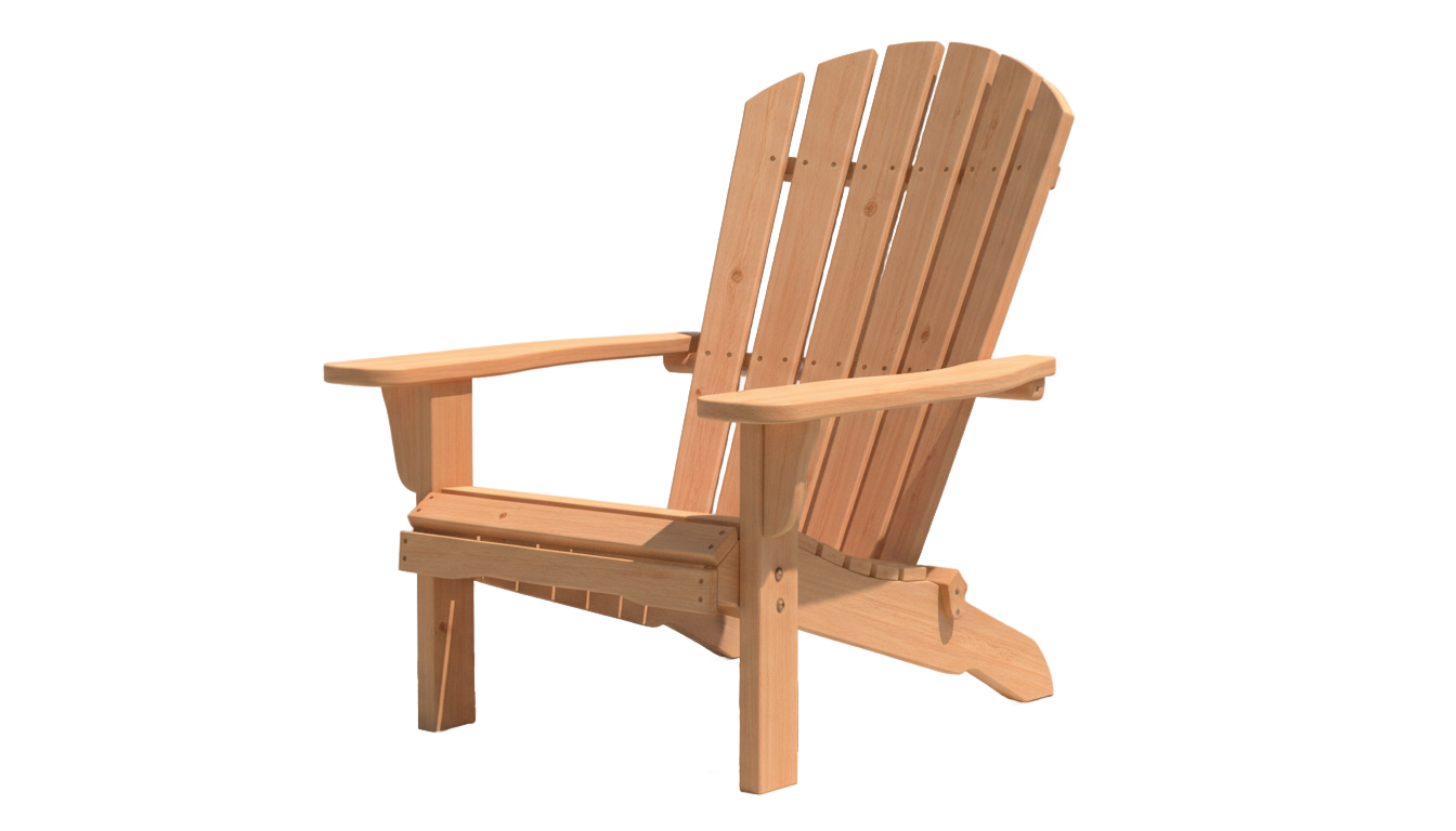 adirondack chair png PNG transparent background
