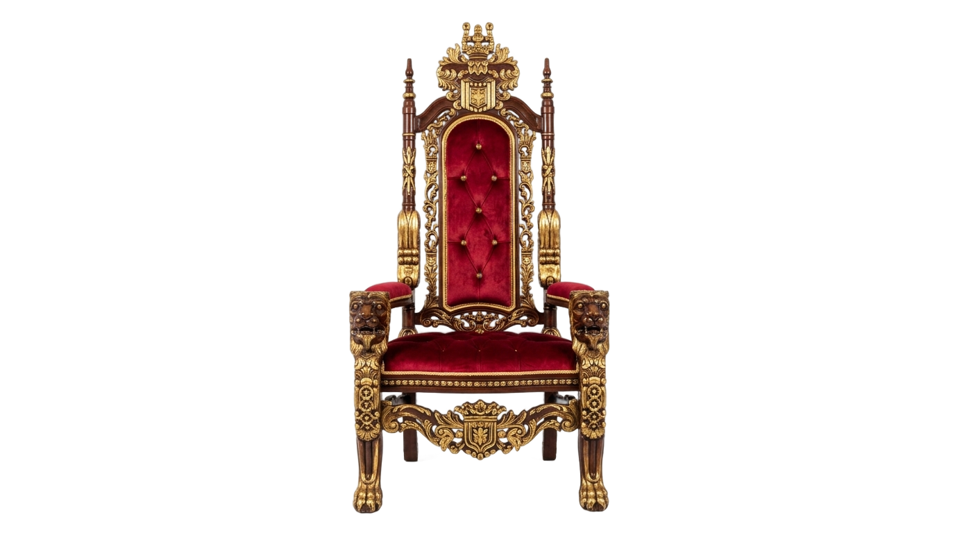 queen chair png PNG transparent background