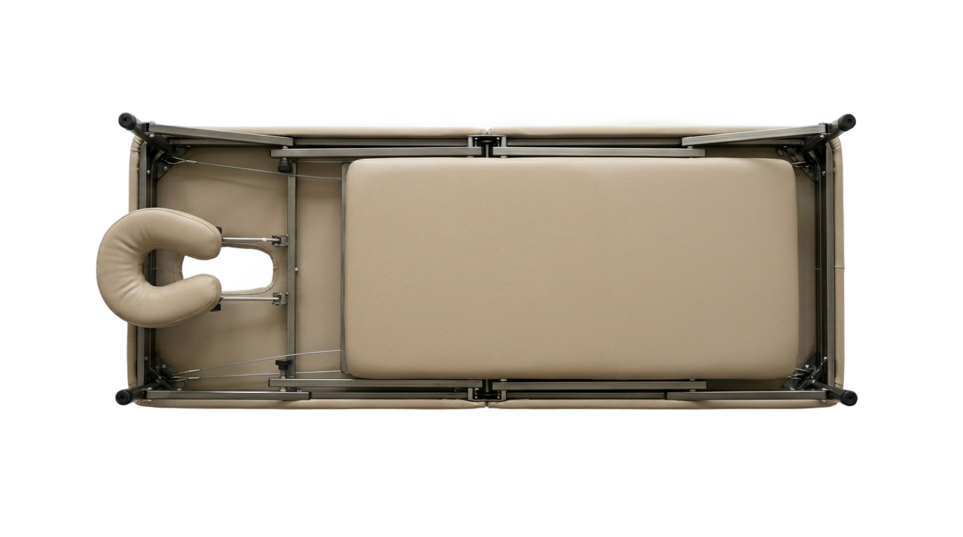 massage bed top view png PNG transparent background