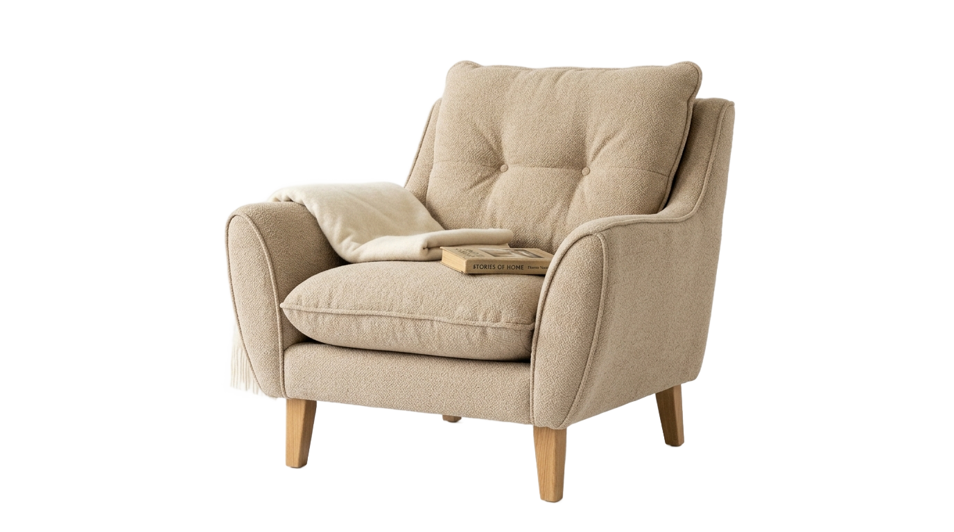 reading chair png PNG transparent background