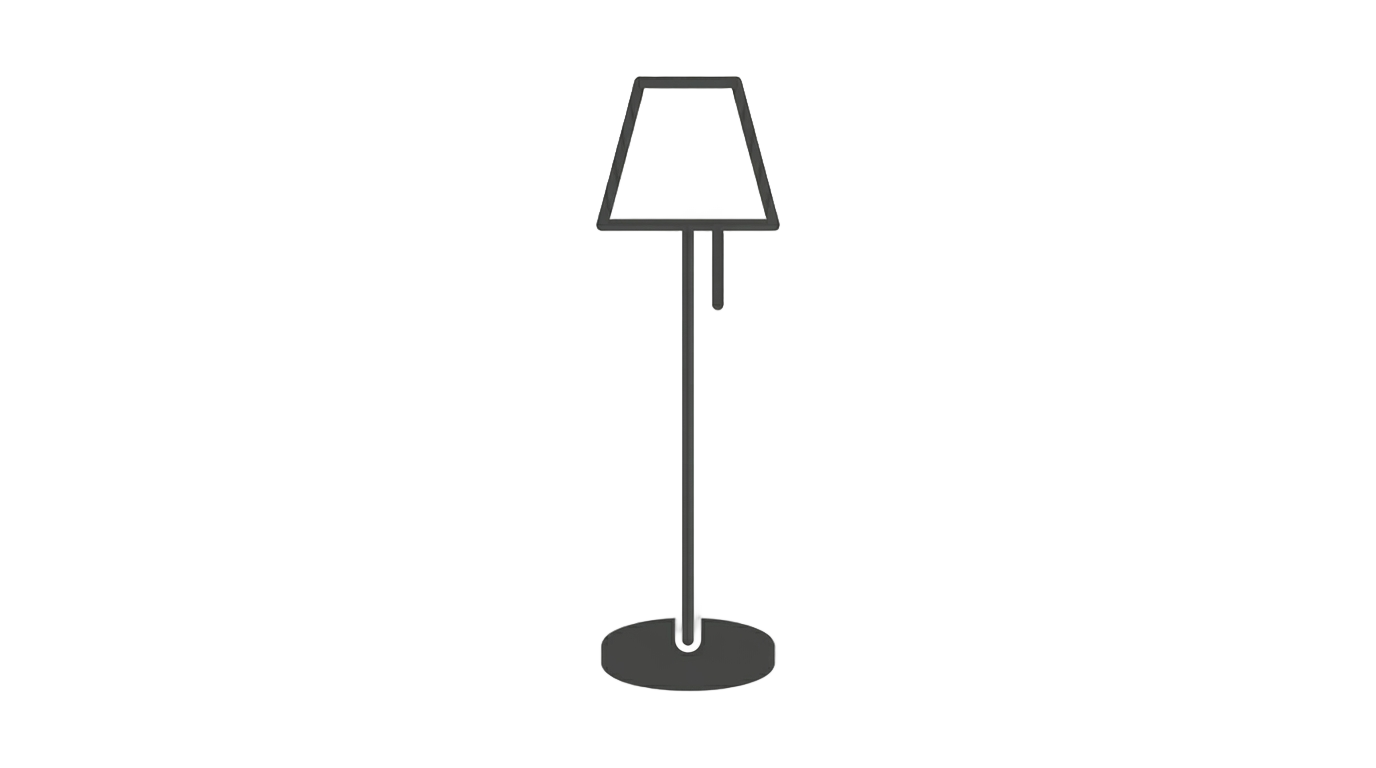 floor lamp icon png PNG transparent background