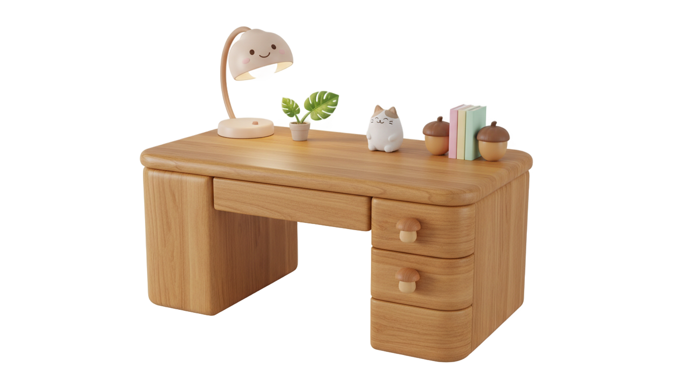 cute desk png PNG transparent background