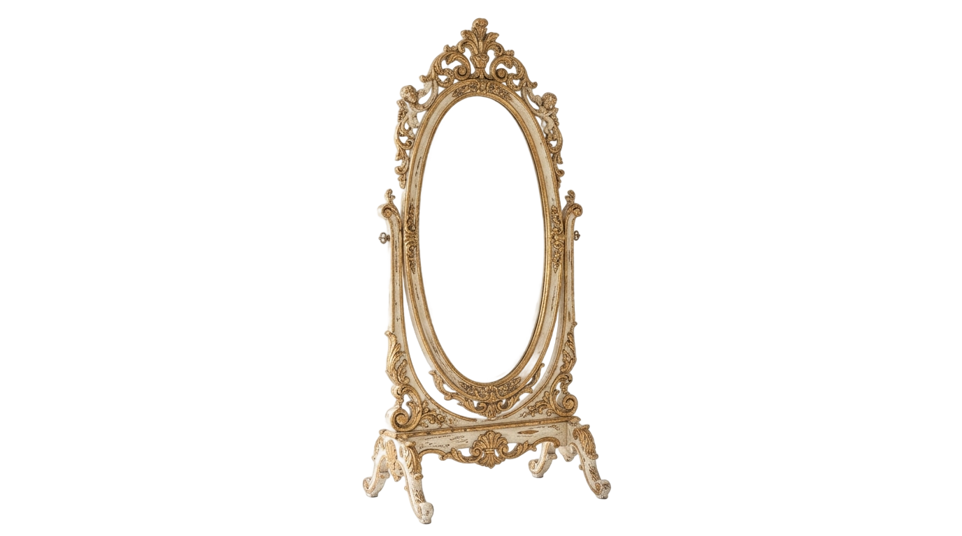 aesthetic mirror png PNG transparent background