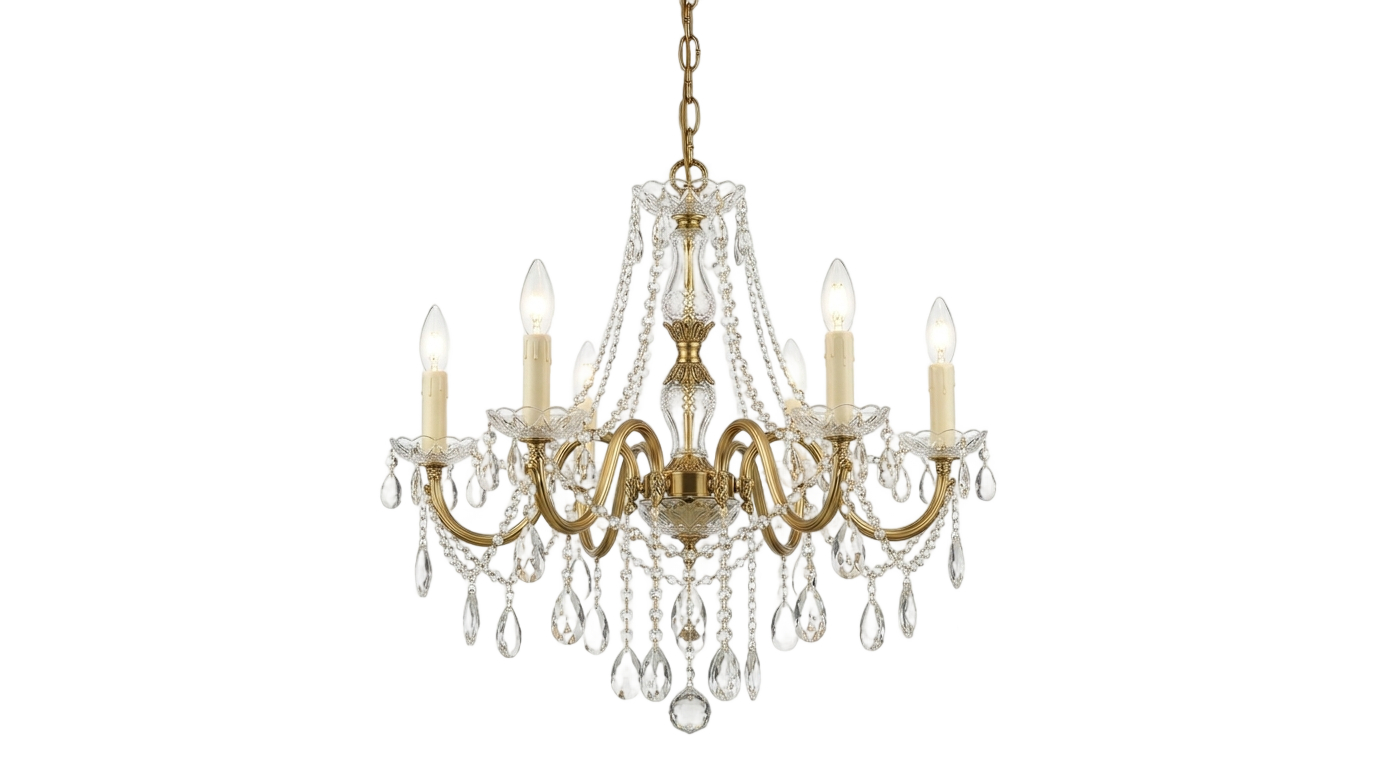 simple chandelier png PNG transparent background