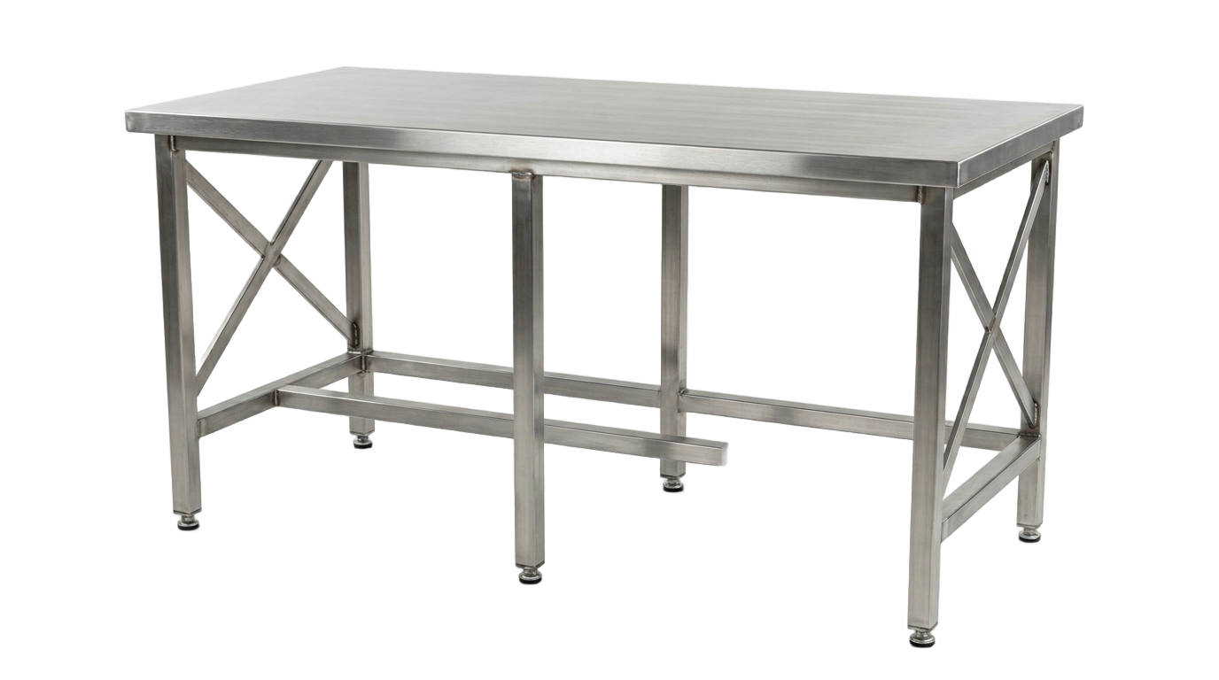 stainless steel table png PNG transparent background