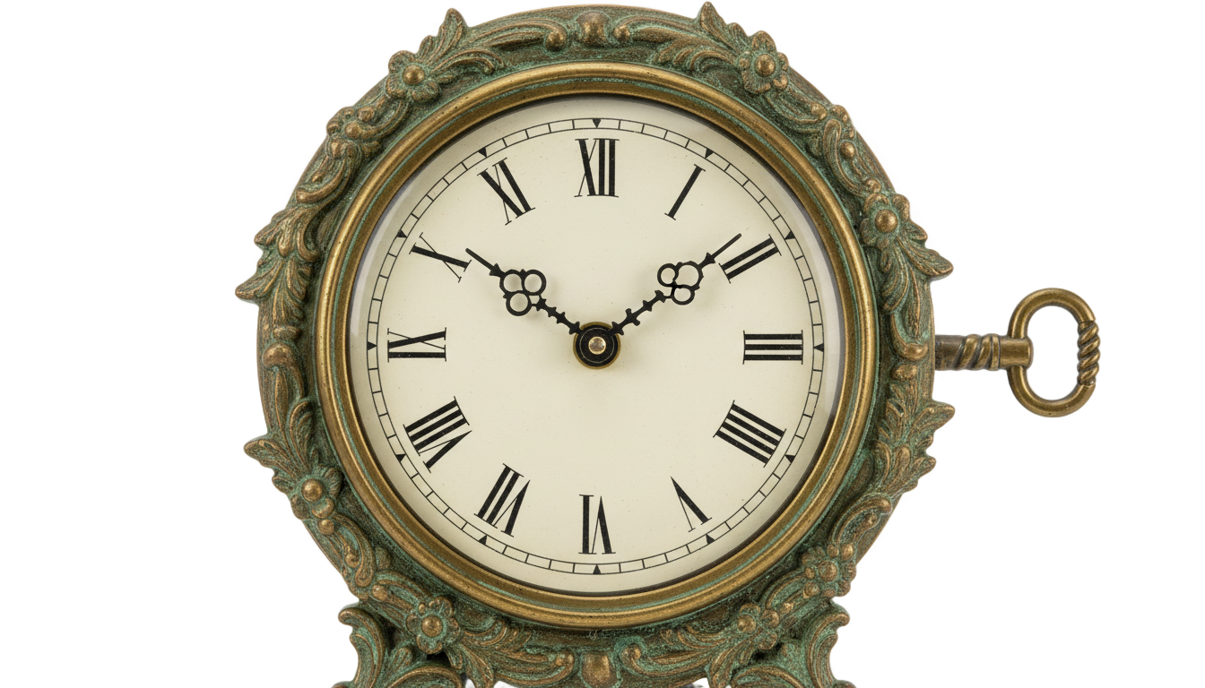vintage clock png PNG transparent background
