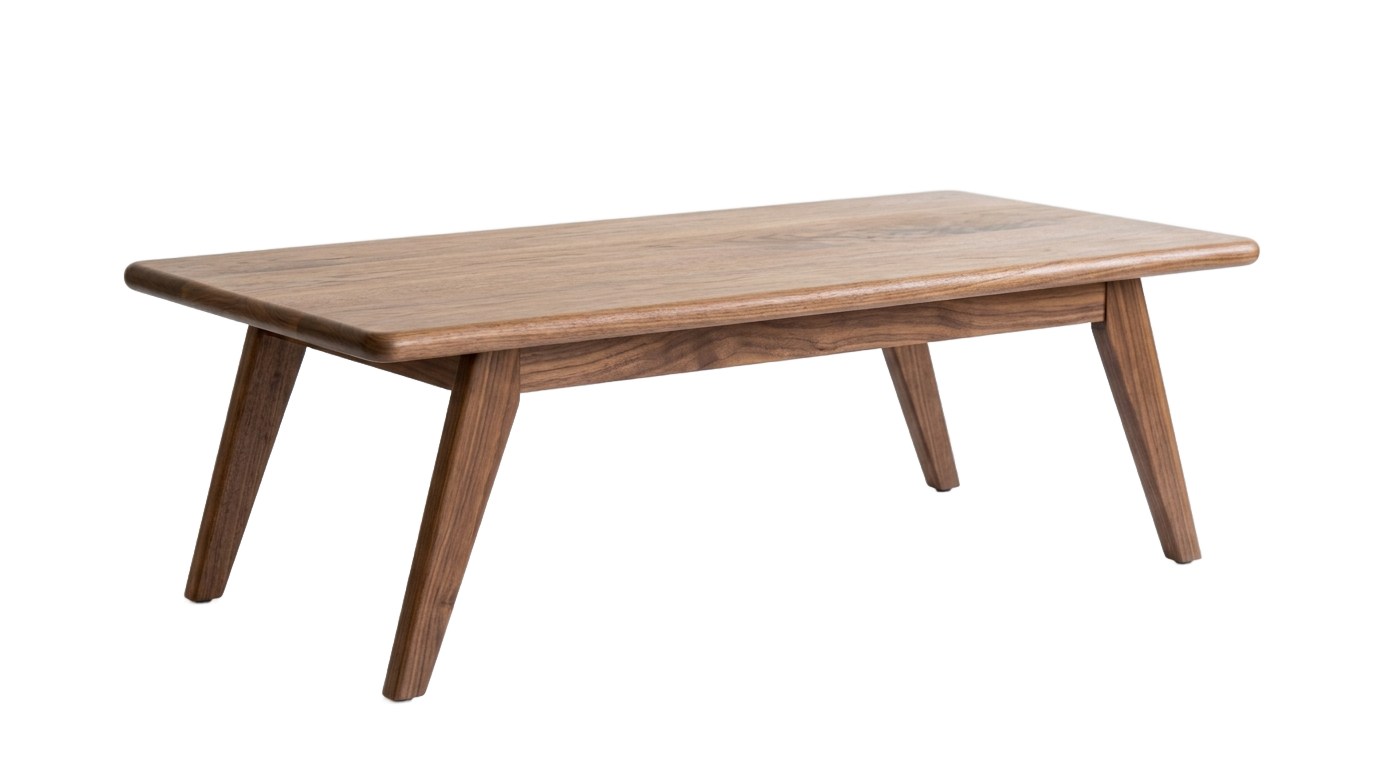wooden coffee table png PNG transparent background