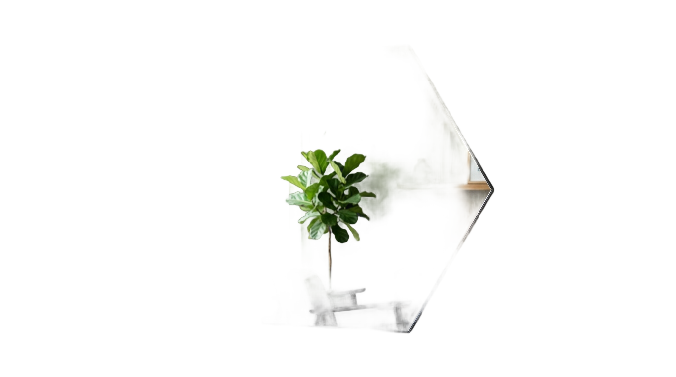 modern mirror png PNG transparent background