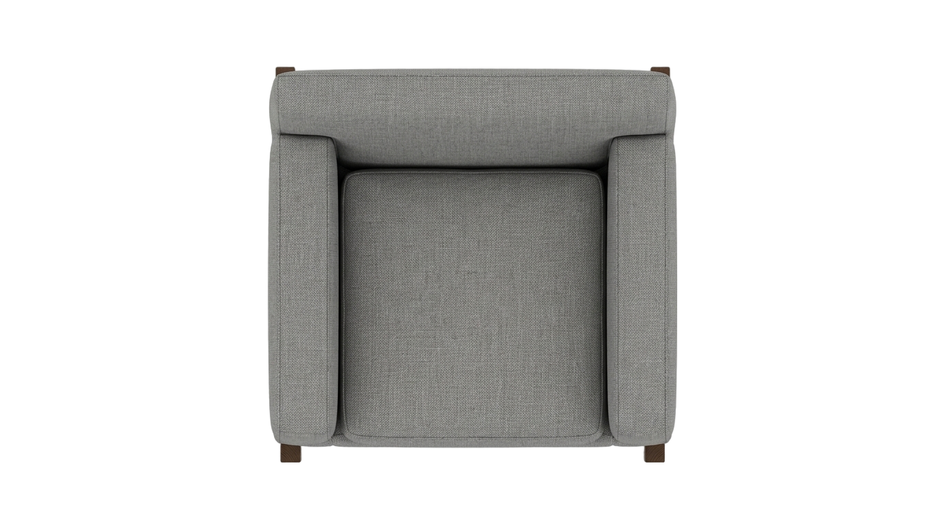 sofa chair top view png PNG transparent background