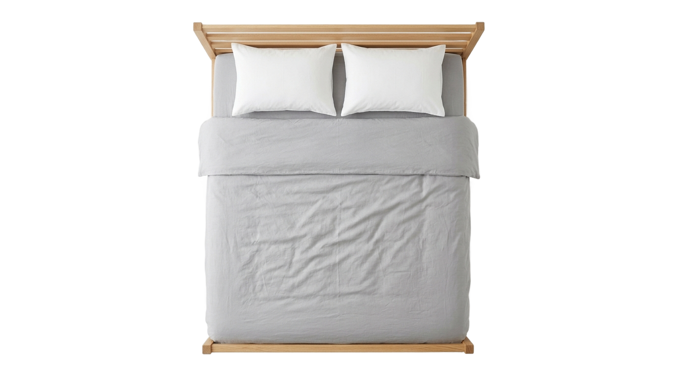 bed top view png for photoshop PNG transparent background