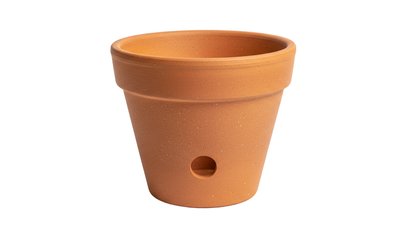 empty plant pot png PNG transparent background