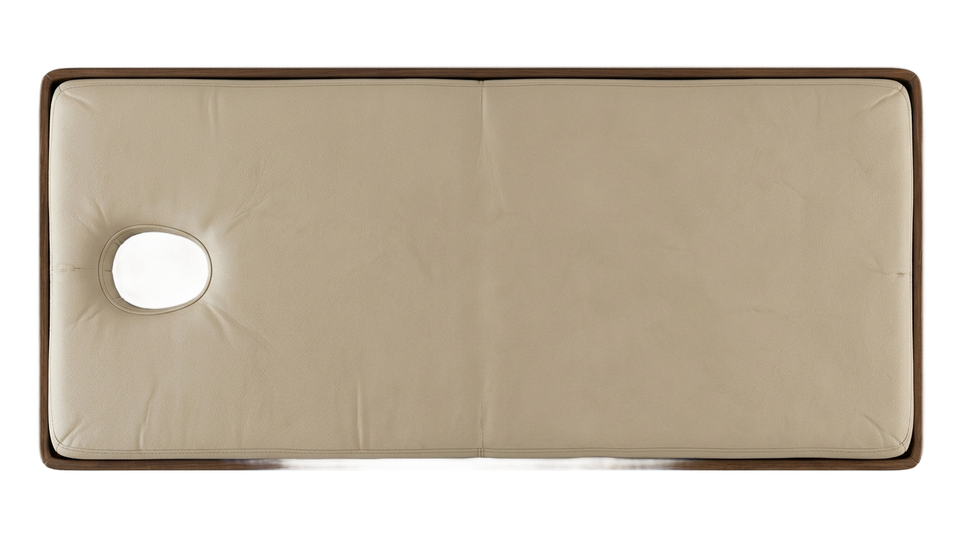 massage bed top view png PNG transparent background