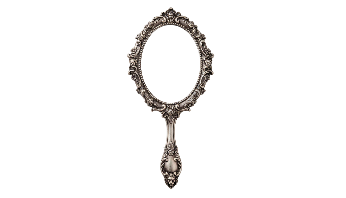 handheld mirror png PNG transparent background