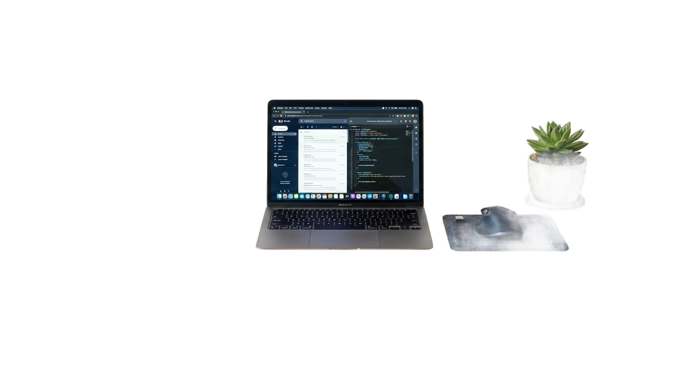 laptop desk png PNG transparent background