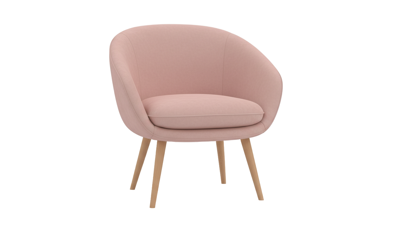 pink chair png PNG transparent background