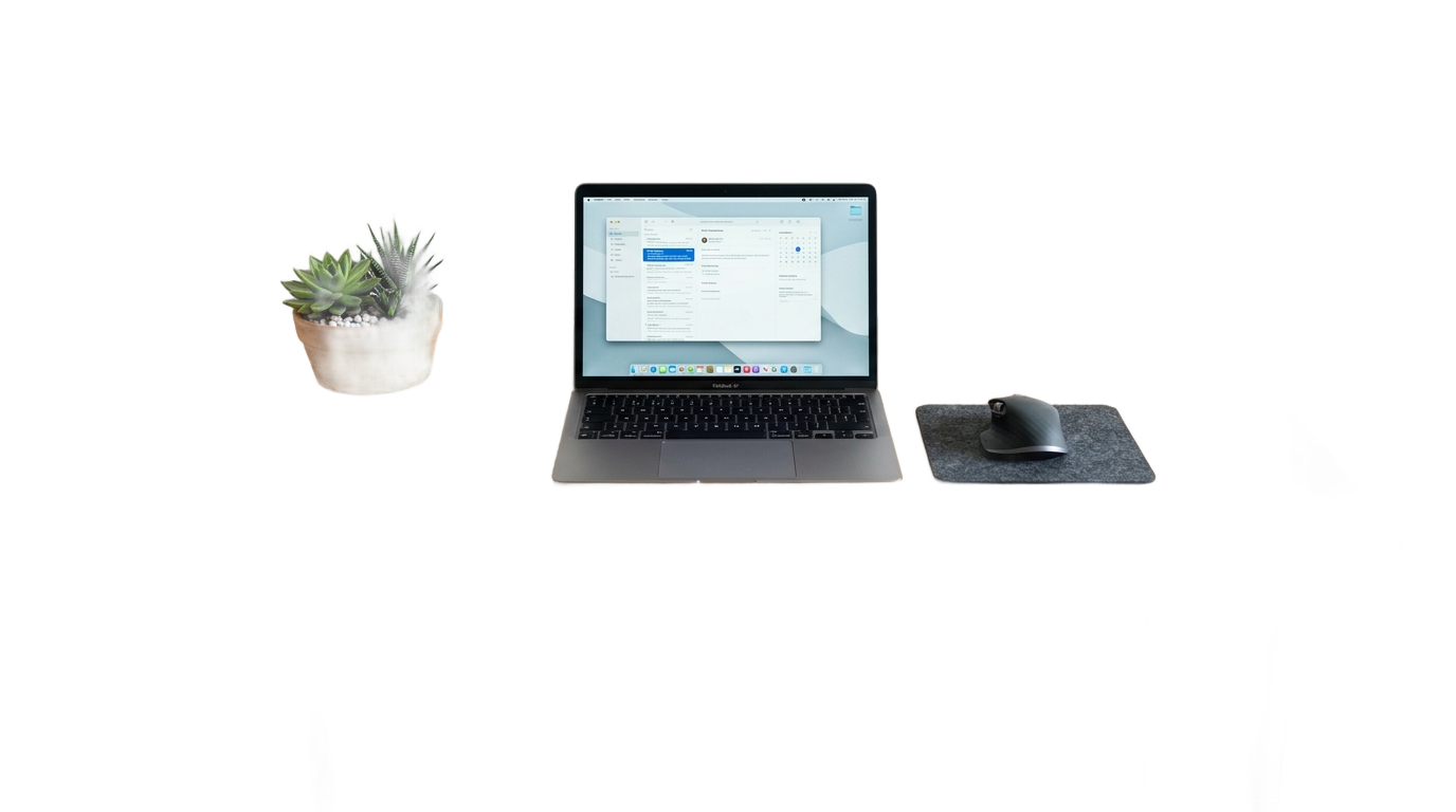 laptop desk png PNG transparent background