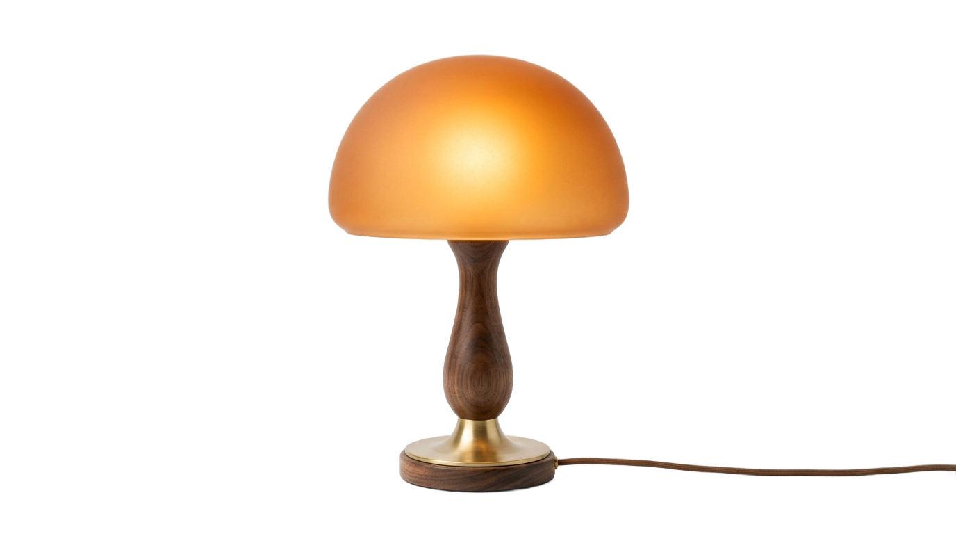 mushroom lamp png PNG transparent background
