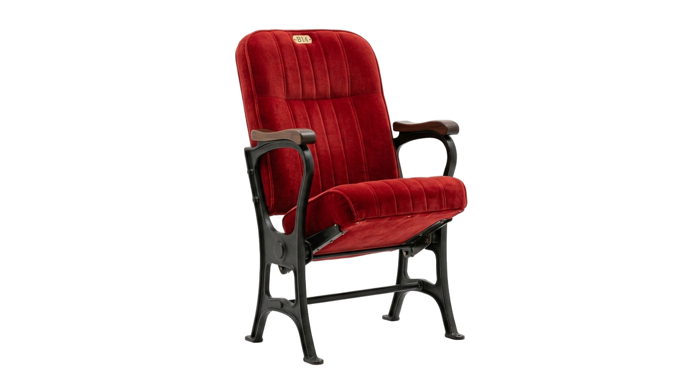 auditorium chair png PNG transparent background