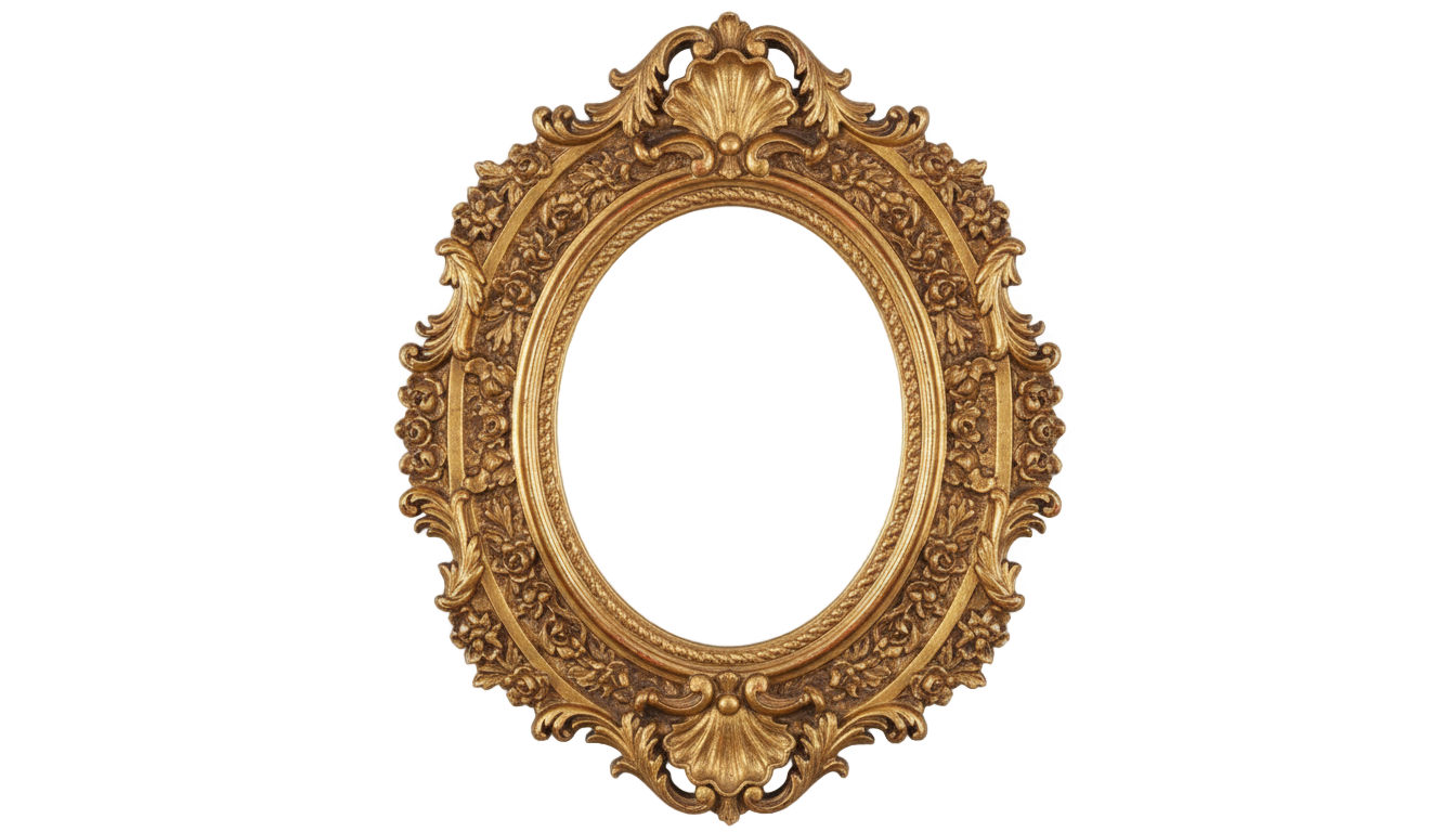 snow white mirror png PNG transparent background