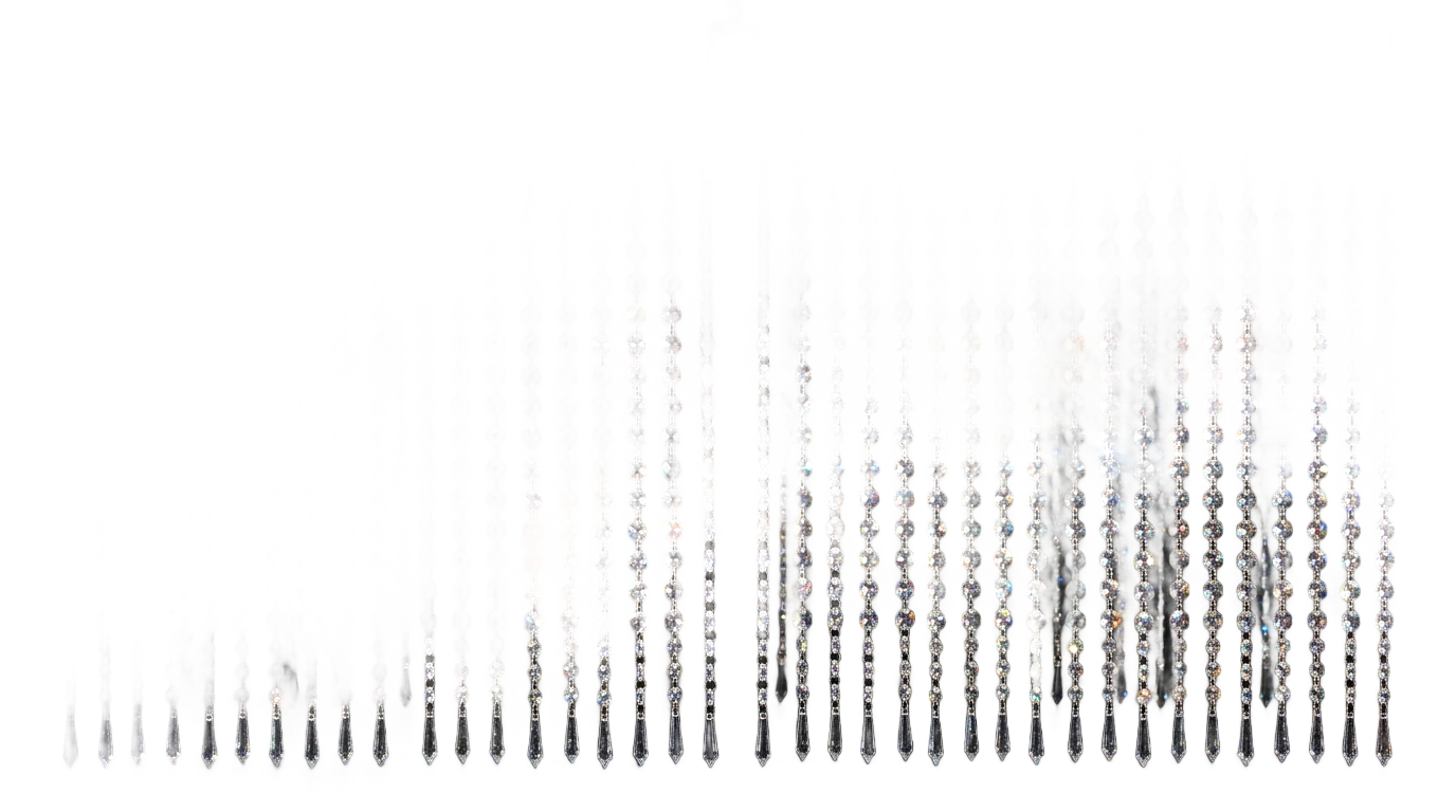 crystal curtain png PNG transparent background