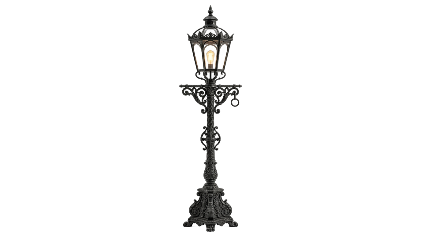 garden lamp png PNG transparent background