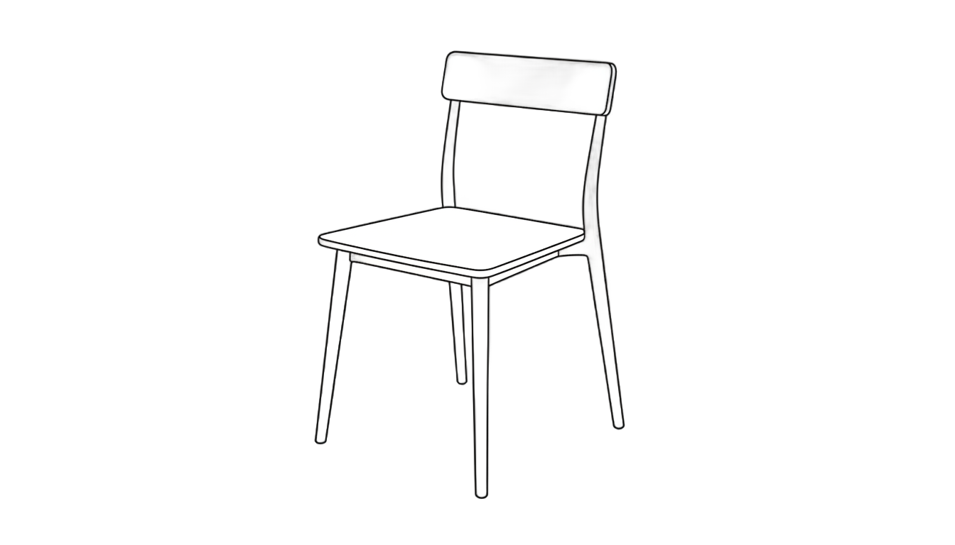 chair drawing png PNG transparent background