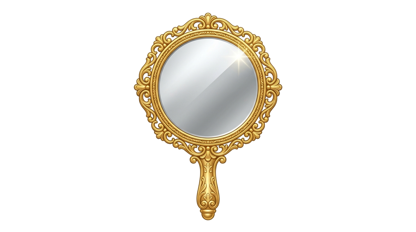 mirror emoji png PNG transparent background