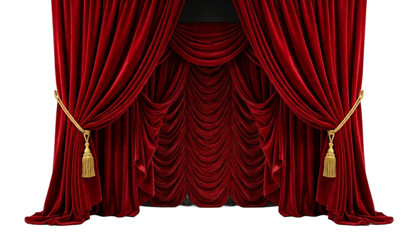 unveiling curtain png PNG transparent background