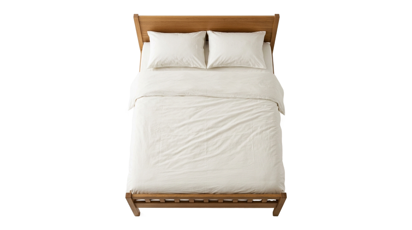 bed top view png for photoshop PNG transparent background