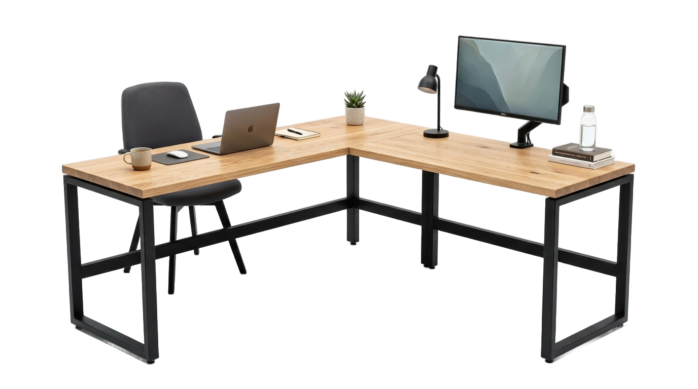 corner desk png PNG transparent background