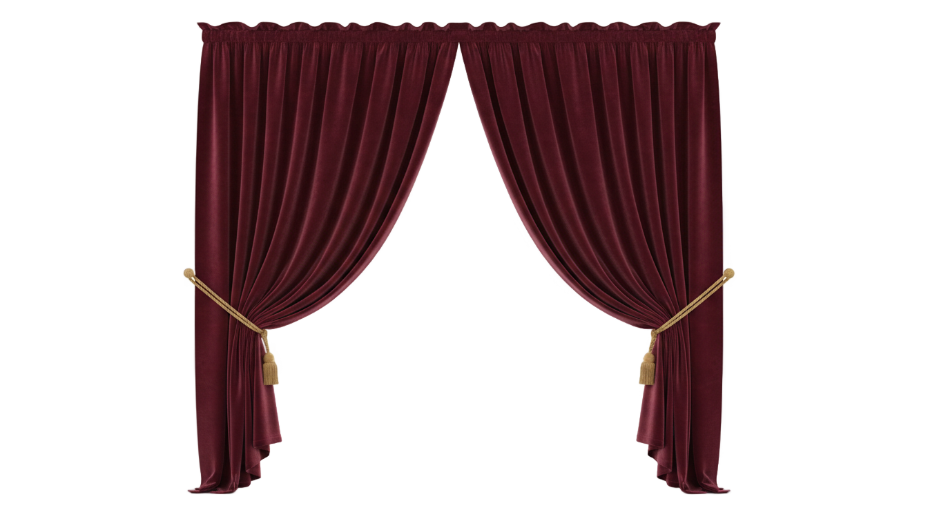 theatre curtain png PNG transparent background