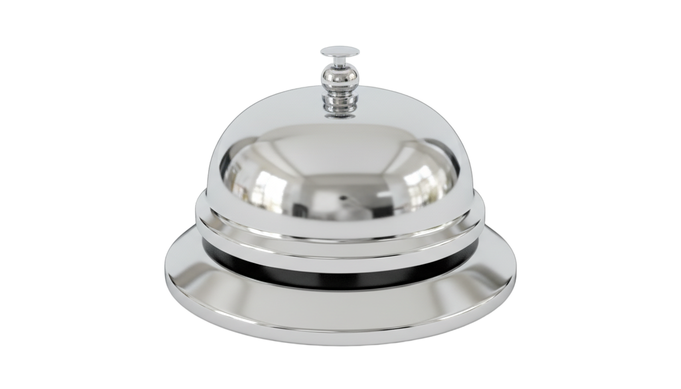 desk bell png PNG transparent background