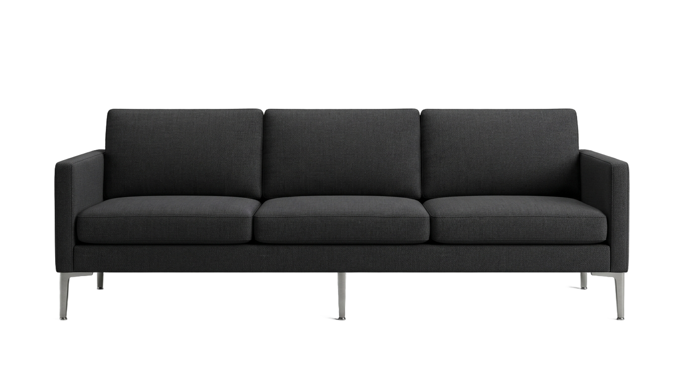office sofa png PNG transparent background