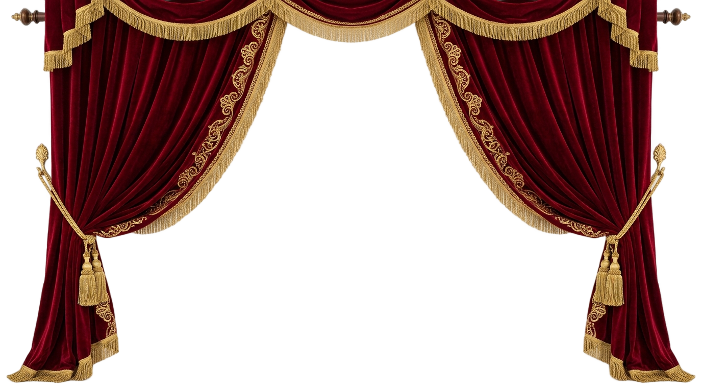 curtain bros png PNG transparent background