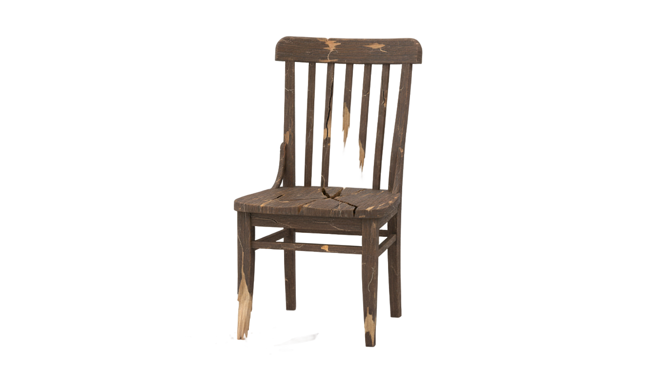 broken chair png PNG transparent background