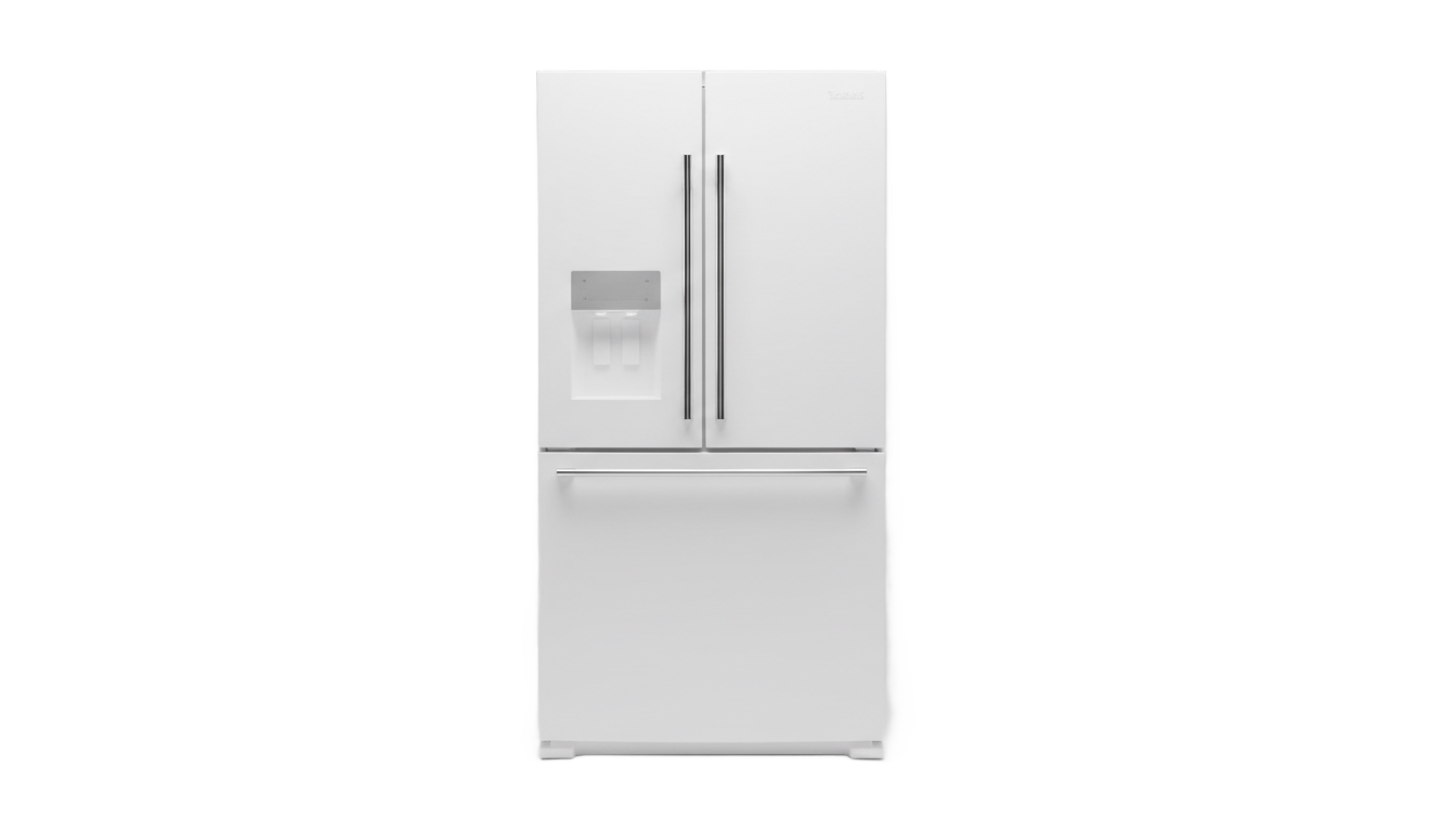 white fridge png PNG transparent background