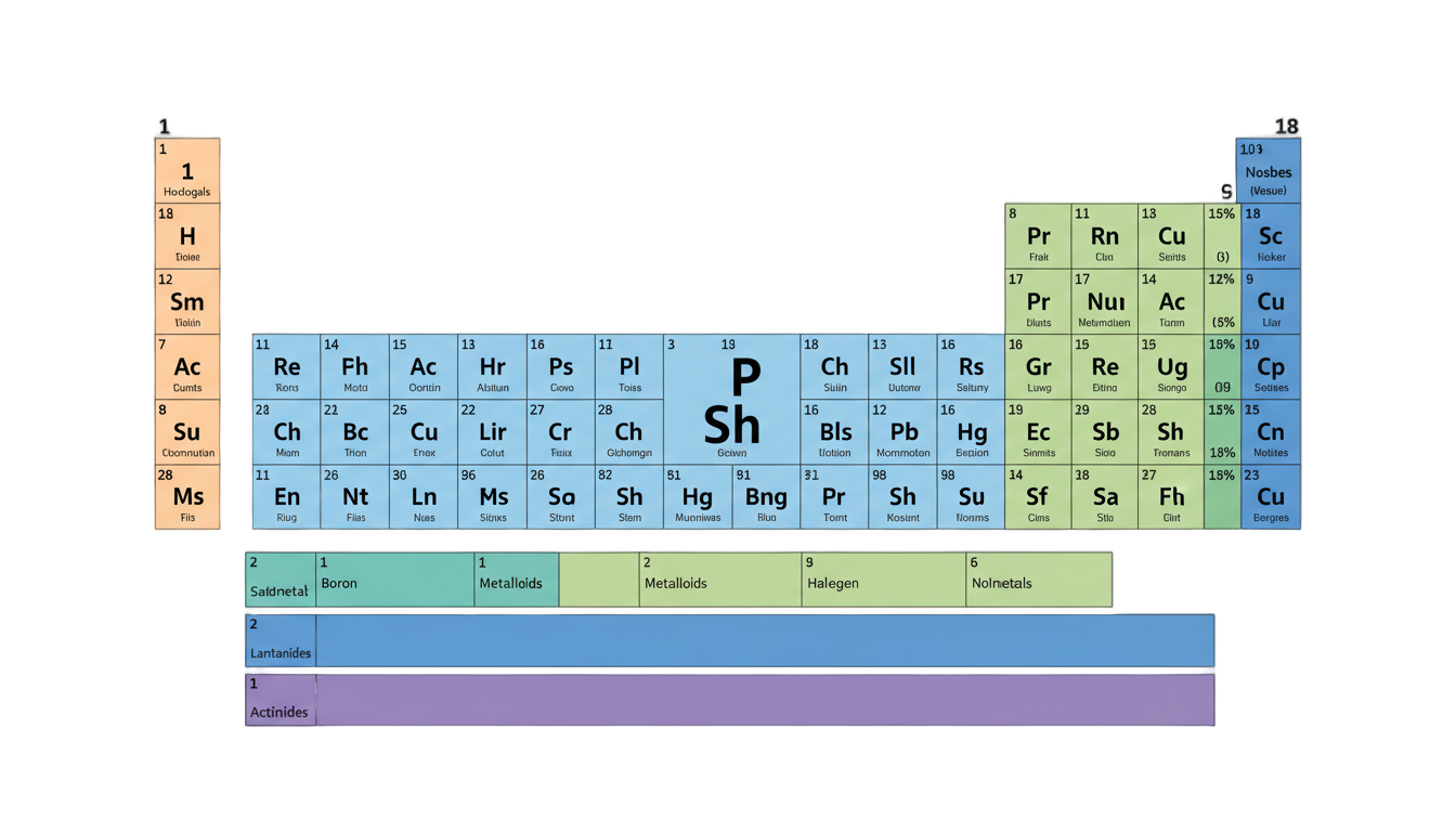 periodic table of elements png PNG transparent background