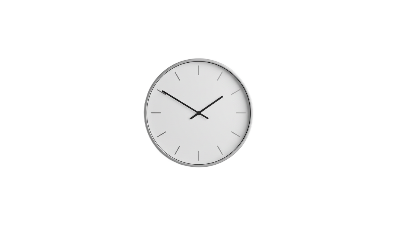 simple clock png PNG transparent background
