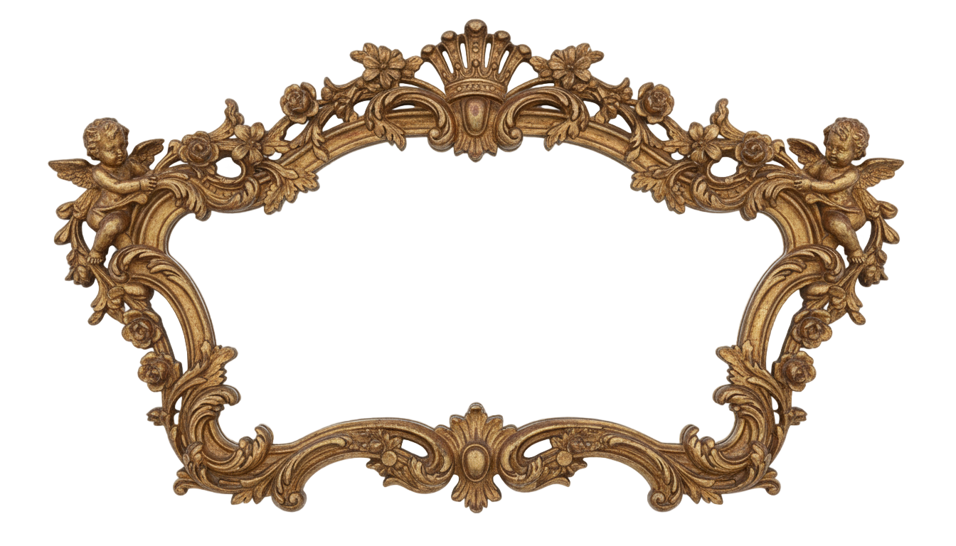 ornate mirror png PNG transparent background