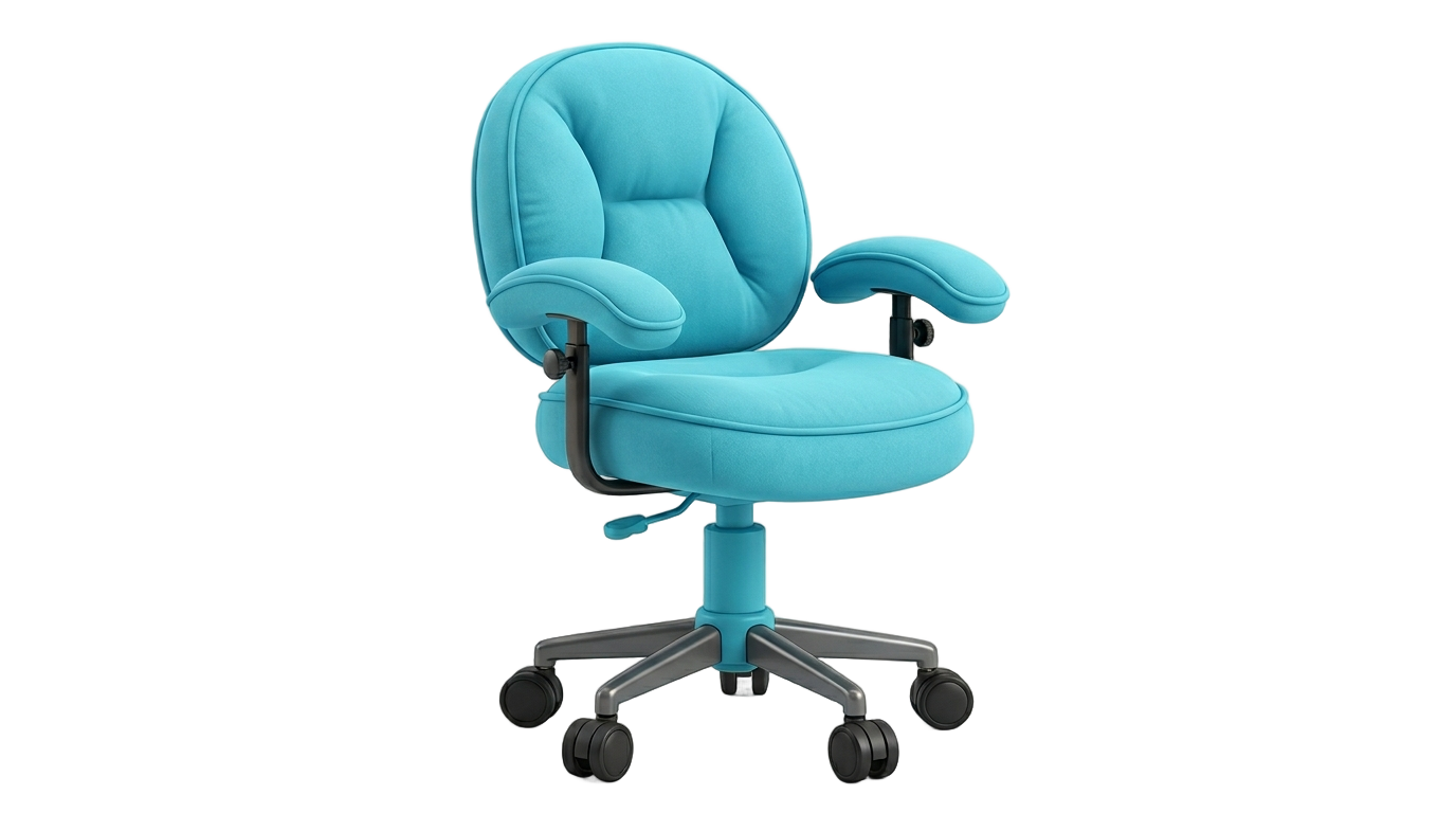 office chair cartoon png PNG transparent background