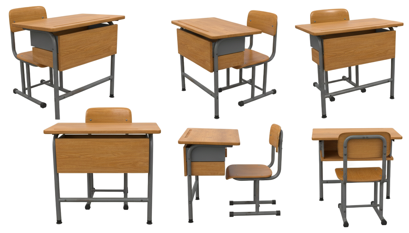 student desk png PNG transparent background