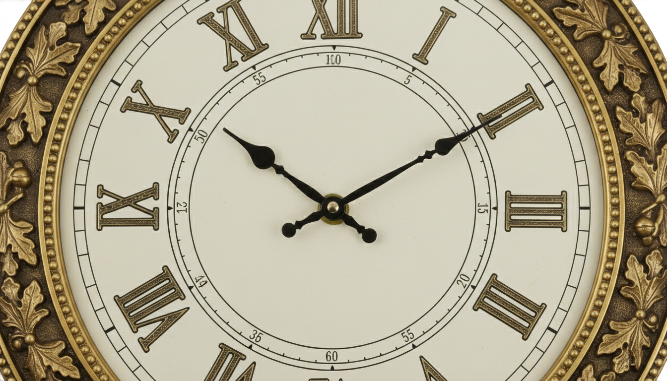 roman numerals clock png PNG transparent background