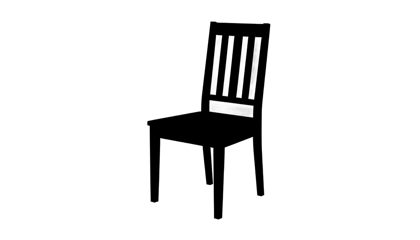 chair silhouette png PNG transparent background