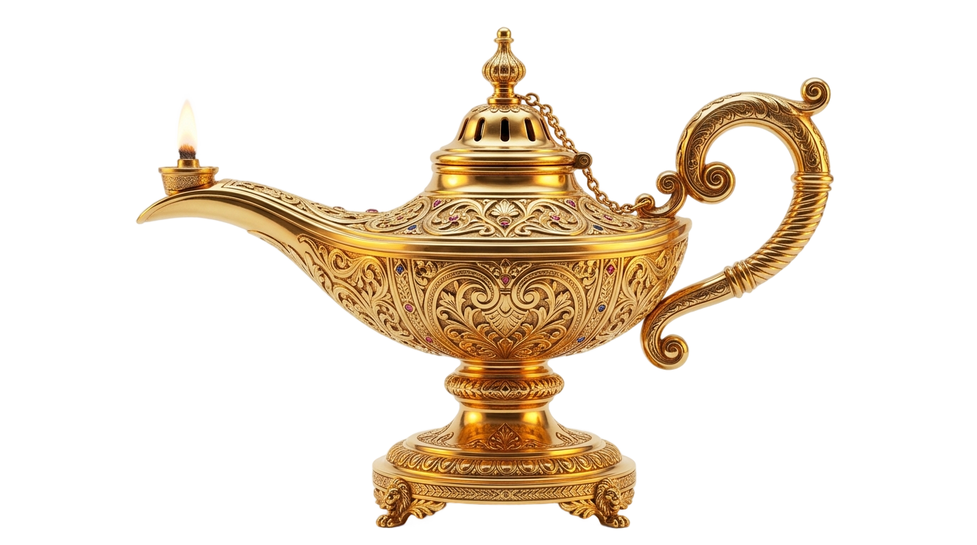 gold lamp png PNG transparent background