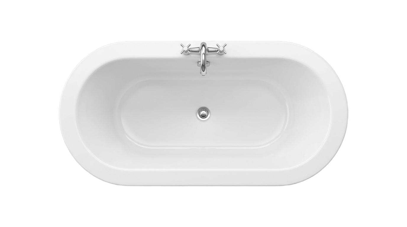 bathtub top view png PNG transparent background