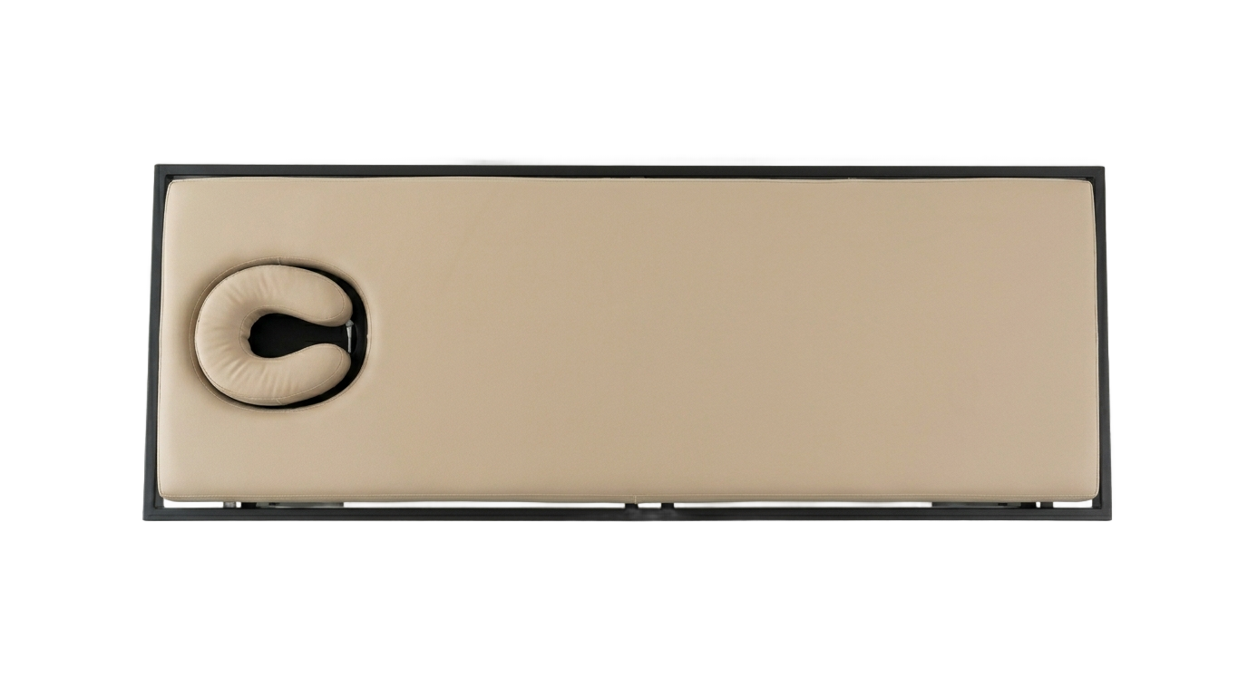 massage bed top view png PNG transparent background