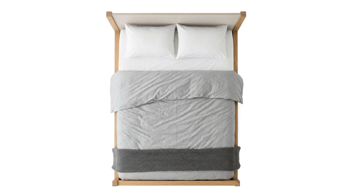 bed top view png for photoshop PNG transparent background