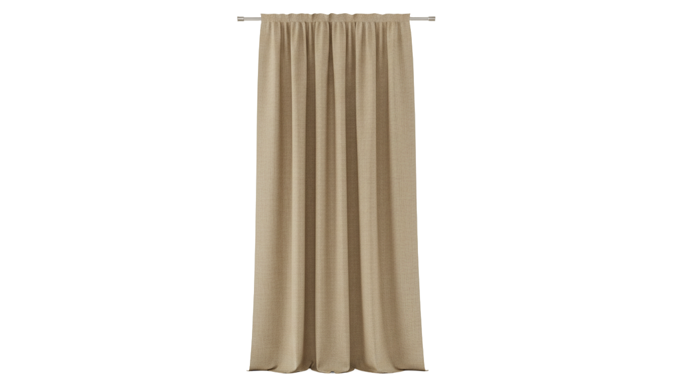 linen curtain png PNG transparent background