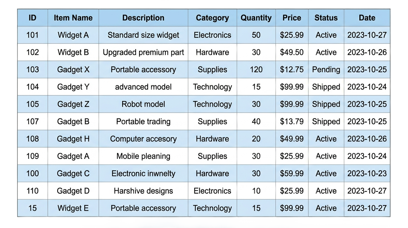 table grid png PNG transparent background