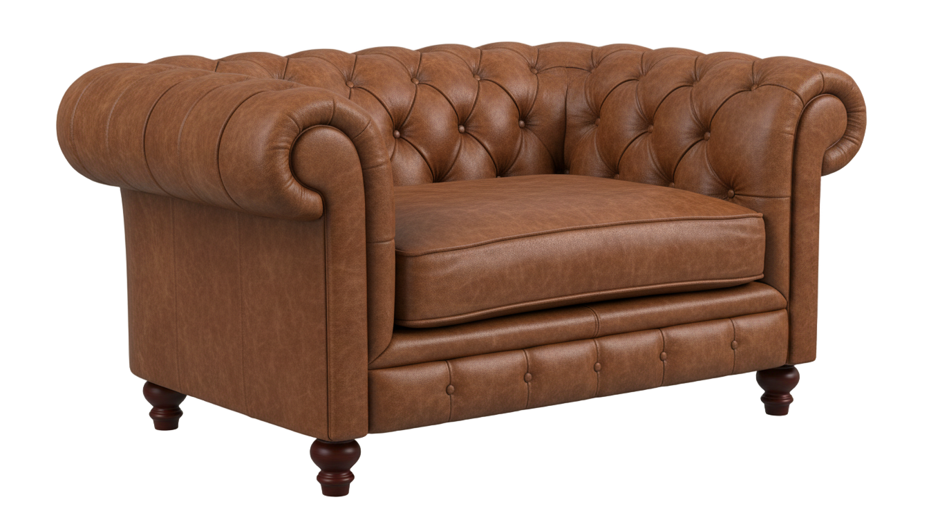 leather chair png PNG transparent background
